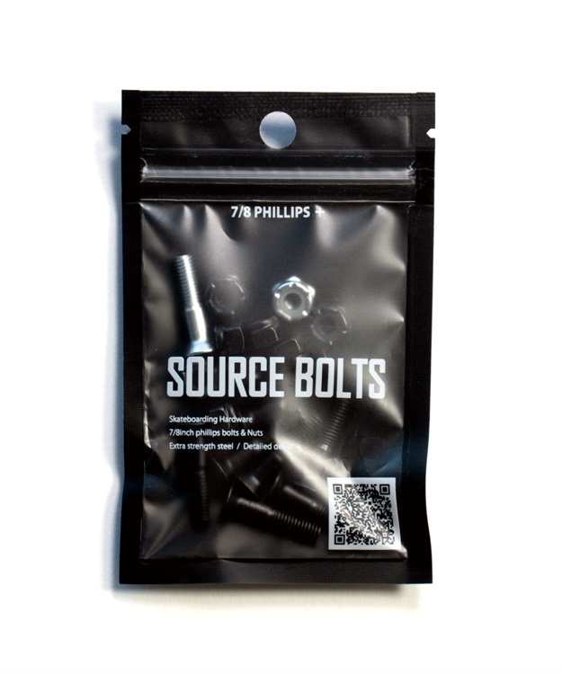 SOURCE BOLTS(Black(006)-7/8)