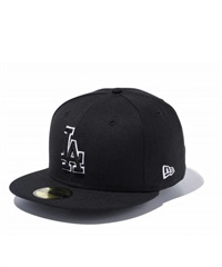 59FIFTY Los Angeles Dodgers(BLACK-7 1/4)