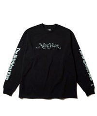 LS OS CT TEE NEWYORK MAGAZINE ARM LOGO(BLK SGLA-M)