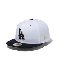 5950 NTNL FLG LOSDOD WHI NVY LOS ANGELES DODGERS(WHI NVY-7 1/4)
