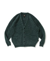 MOHAIR CARDIGAN KNIT(GREEN-M)