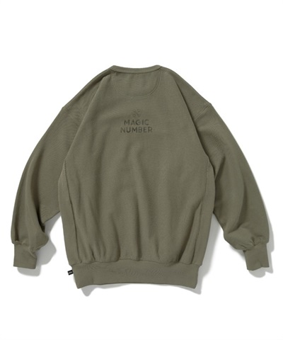 STOCK LOGO REVERSE WEAVE CREW SWEAT