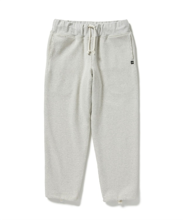 STOCK LOGO THERMAL SWEAT PANTS(OATMEAL-M)