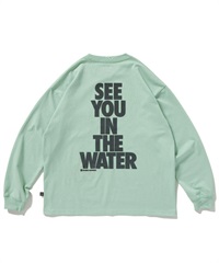 SEE YOU IN THE WATER L/S T-SHIRT(MINT-M)