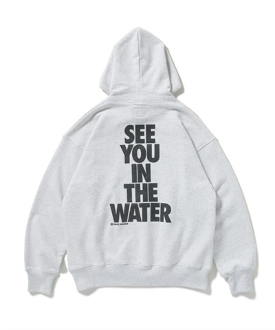 SEE YOU IN THE WATER HOODIE SWEAT(ASH GREY-M)