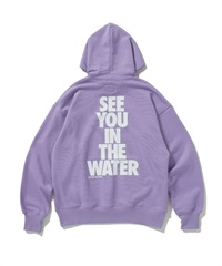 SEE YOU IN THE WATER HOODIE SWEAT(PURPLE-M)