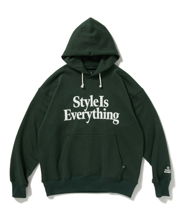 STYLE IS EVERYTHING HOODIE SWEAT(FOREST-M)