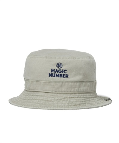 STOCK LOGO PIGMENT BUCKET HAT