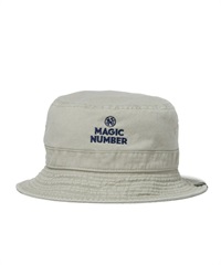 STOCK LOGO PIGMENT BUCKET HAT(SAND-F)