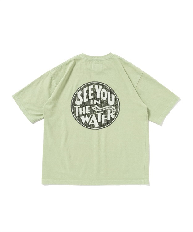 SEE YOU IN THE WATER XV US COTTON T-SHIRT(LIGHT MINT-M)