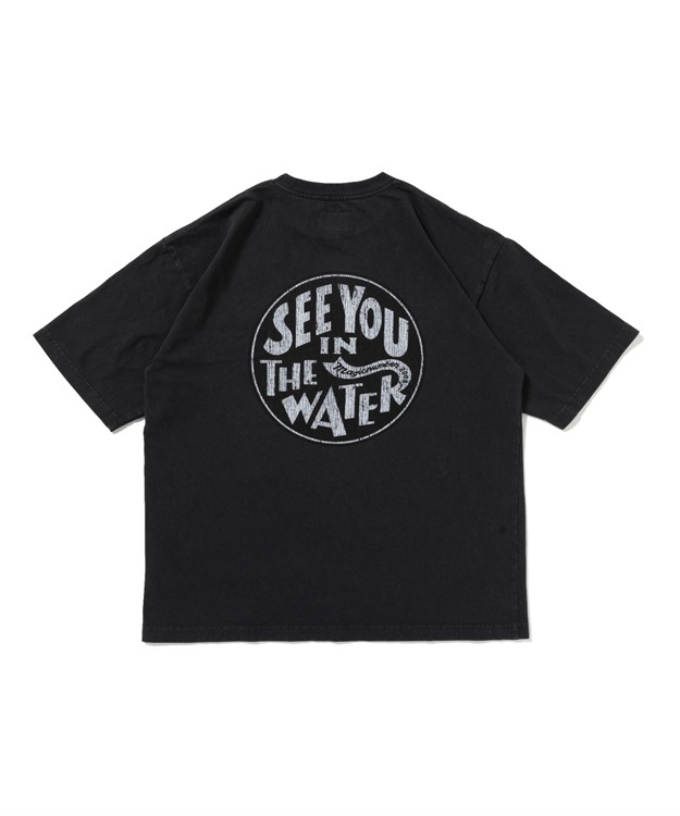 SEE YOU IN THE WATER XV US COTTON T-SHIRT(BLACK-M)