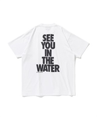 SEE YOU IN THE WATER PIGMENT S/S T-SHIRT(WHITE-M)
