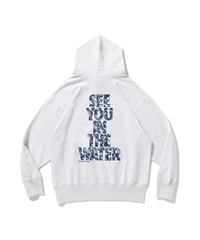 SEE YOU IN THE WATER PAISLEY HOOD SWEAT(ASH GREY-M)