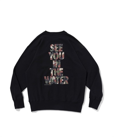 SEE YOU IN THE WATER CREW CAMO SWEAT