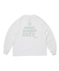 STOCKDAYZ US COTTON L/S T-SHIRT(WHITE-M)