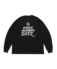 STOCKDAYZ US COTTON L/S T-SHIRT(BLACK-M)