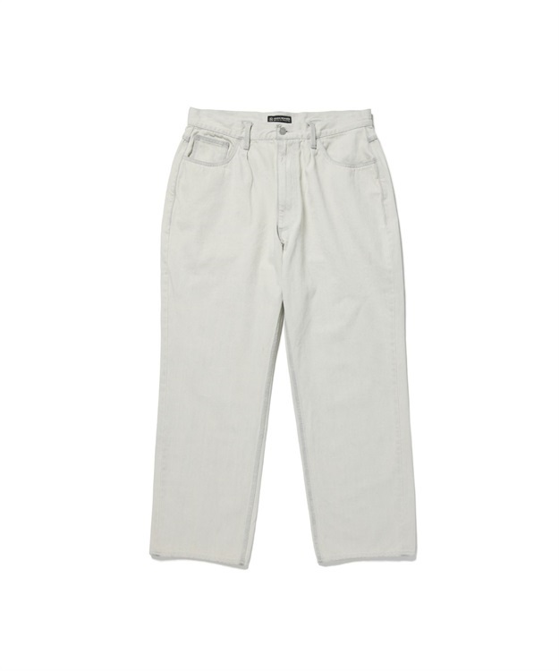 WASHED BLEACH TUCK DENIM PANT(BLEACH-30)