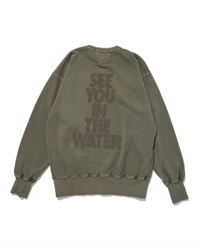 SEE YOU IN THE WATER PIGMENT CREW SWEAT