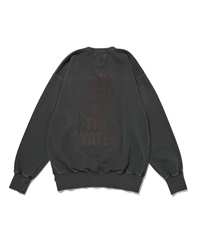 SEE YOU IN THE WATER PIGMENT CREW SWEAT(DK.GREY-M)