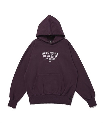 OLD SIGN WASHED ZIPHOOD SWEAT