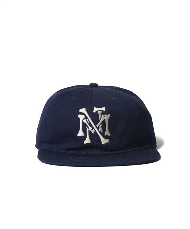 BONES EMBLEM FLAT VISOR LOW CAP(NAVY-F)