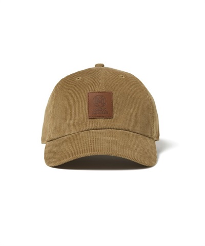 LEATHER PATCH CORDUROY LOW CAP