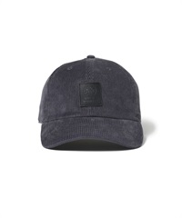 LEATHER PATCH CORDUROY LOW CAP(DK.GREY-F)