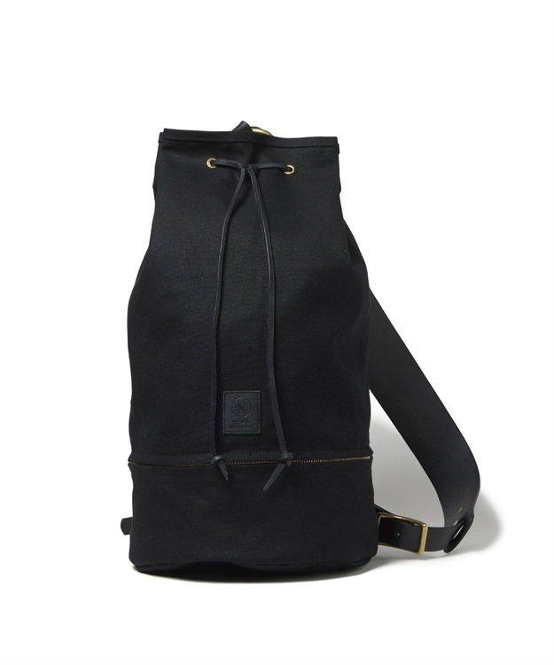 ATELIER CHERRY CANBUS BARREL BAG(BLACK-F)