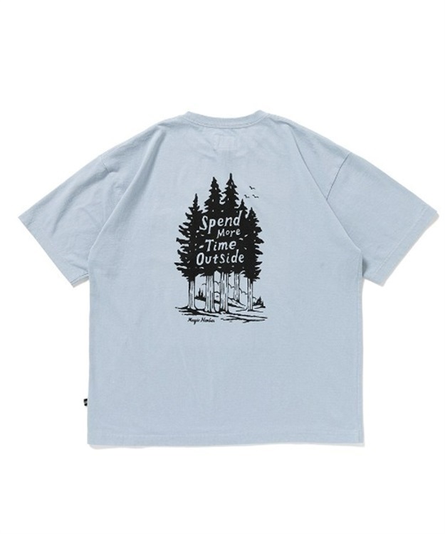 OUTSIDE T-SHIRT(BLUEGREY-M)