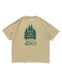 OUTSIDE T-SHIRT(LT.OLIVE-M)