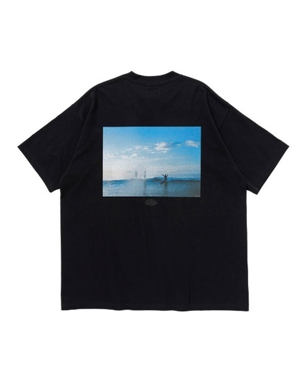 SEE YOU IN THE WATER PHOTO T-SHIRT ART by Nachos(BLACK-M)