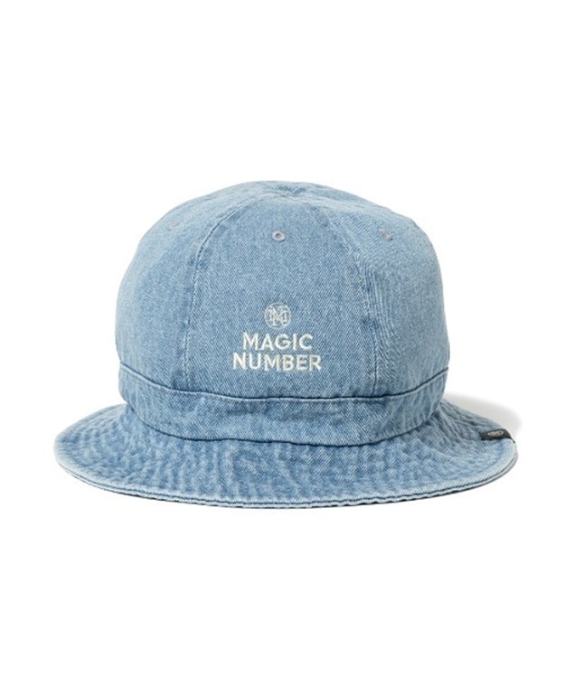 STOCK LOGO METRO DENIM HAT(BLUE-S/M)