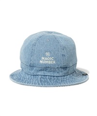 STOCK LOGO METRO DENIM HAT(BLUE-S/M)