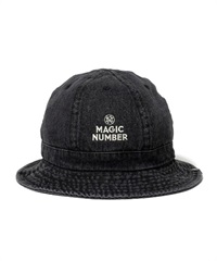 STOCK LOGO METRO DENIM HAT(BLACK-S/M)