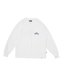 OLD MEMORIES US COTTON L/S T-SHIRT(WHITE-M)