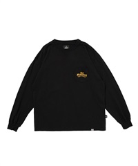 OLD MEMORIES US COTTON L/S T-SHIRT(BLACK-M)