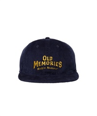 OLD MEMORIES CORDUROY LOW CAP(NAVY-FREE)