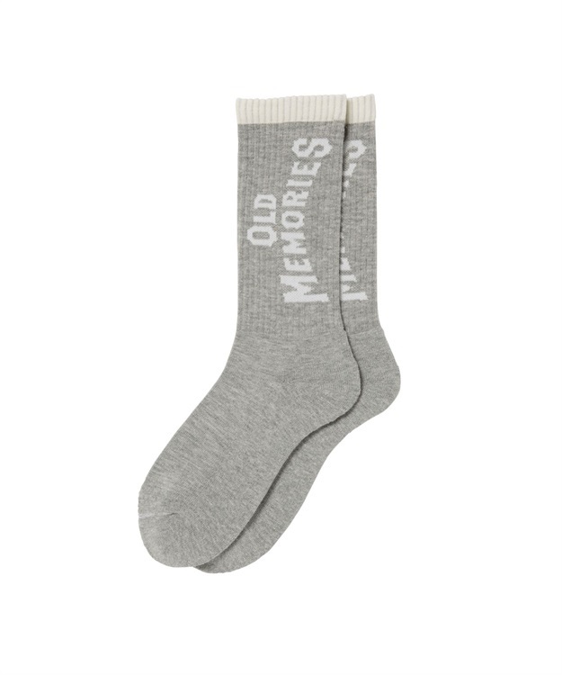 OLD MEMORIES SOCKS(GREY-F)