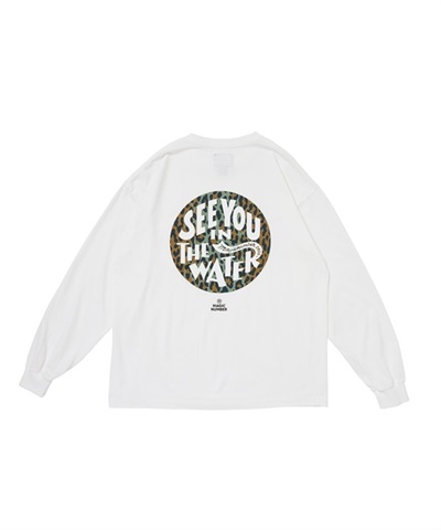 LEOPARD XV US COTTON L/S T-SHIRT(WHITE-M)