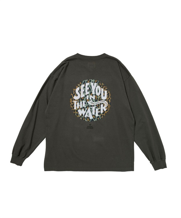 LEOPARD XV US COTTON L/S T-SHIRT(BLACK-M)
