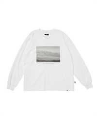 GOOD TIMES US COTTON L/S T-SHIRT(WHITE×MINT-M)