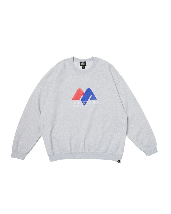MN CORP CREW SWEAT(ASH-M)