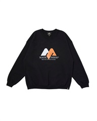 MN CORP CREW SWEAT(BLACK-M)