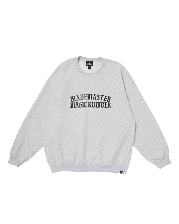 WAVEMASTER CREW SWEAT(ASH-M)