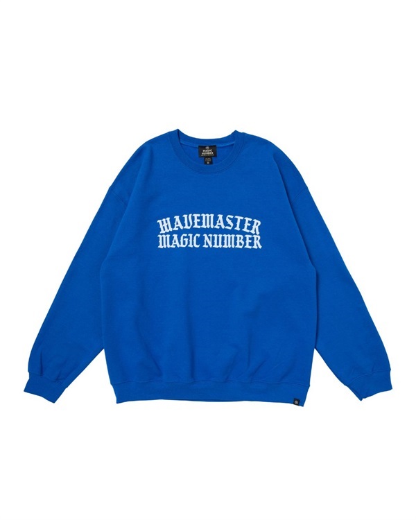 WAVEMASTER CREW SWEAT(ROYAL BLUE-M)