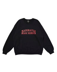 WAVEMASTER CREW SWEAT(BLACK-M)