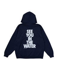 SEE YOU IN THE WATER HOOD SWEAT(NAVY-M)