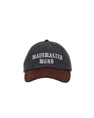 WAVEMASTER WOOL SUEDE LOW CAP(CHARCOAL×BROWN-F)
