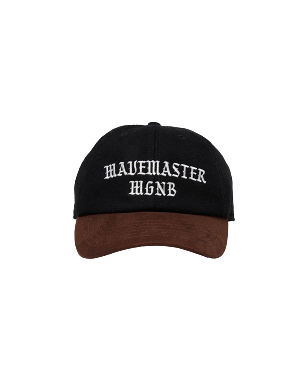 WAVEMASTER WOOL SUEDE LOW CAP(BLACK×BROWN-F)