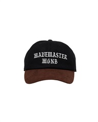 WAVEMASTER WOOL SUEDE LOW CAP(BLACK×BROWN-F)